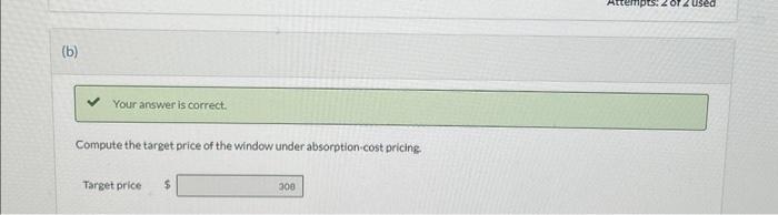 is in the process of setting a target price on its newly