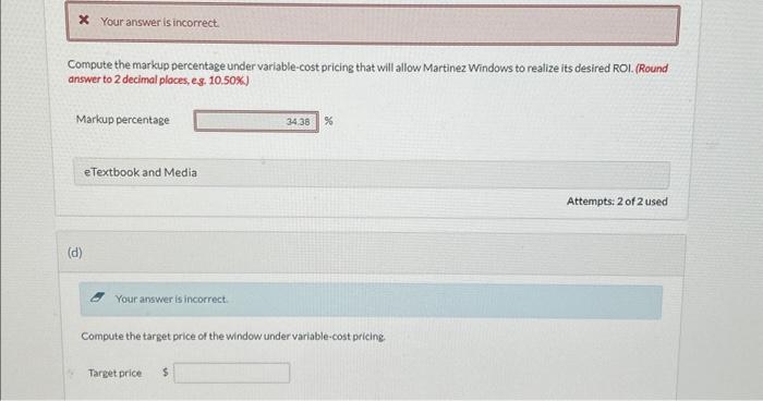 designed tinted window. Cost data relating to the window at a budgeted