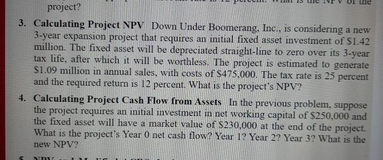  Can I get help with 3 and 4? Please write out