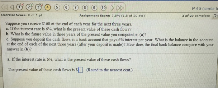 Please answer A, B and C Suppose you receive $160 at the