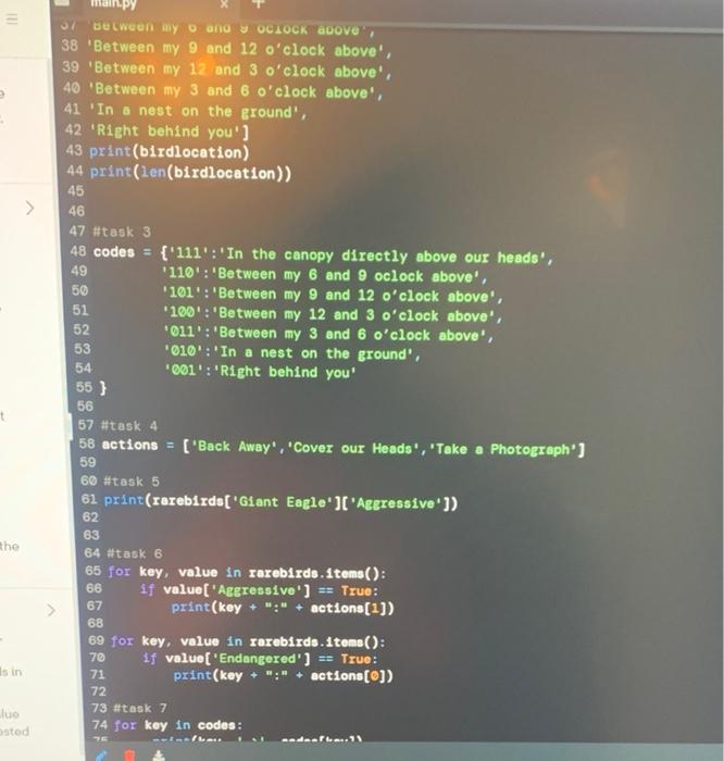 Let's do some more logic. Make an if . elif, and else