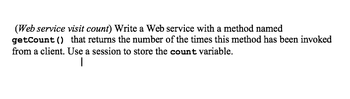 Please do not use anything else besides Web services and Java, no