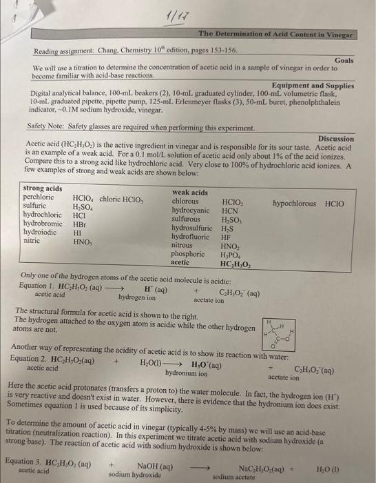 Reading assignment: Chang, Chemistry 10 edition, pages 153-156. We will use a
