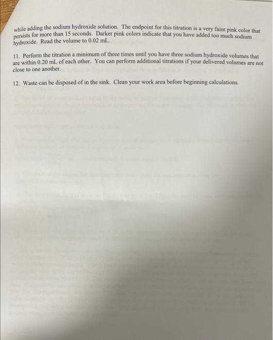 Digital analytical balance, 100-mL beakers (2), 10-mL graduated cylinder, 100-mL volumetric flask,