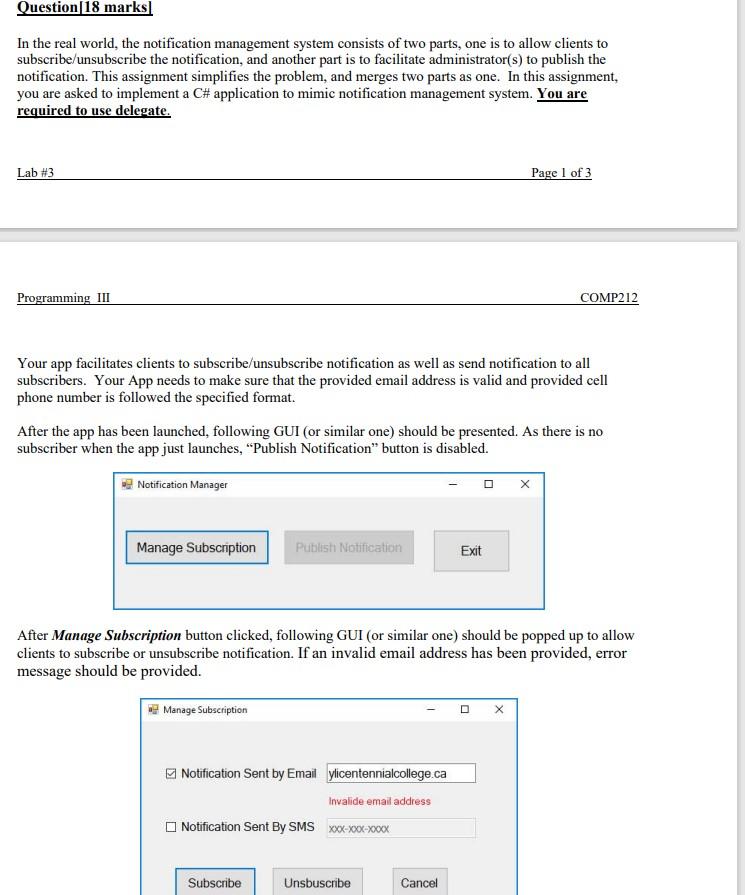  In C# windows form please. and Please Please make sure code