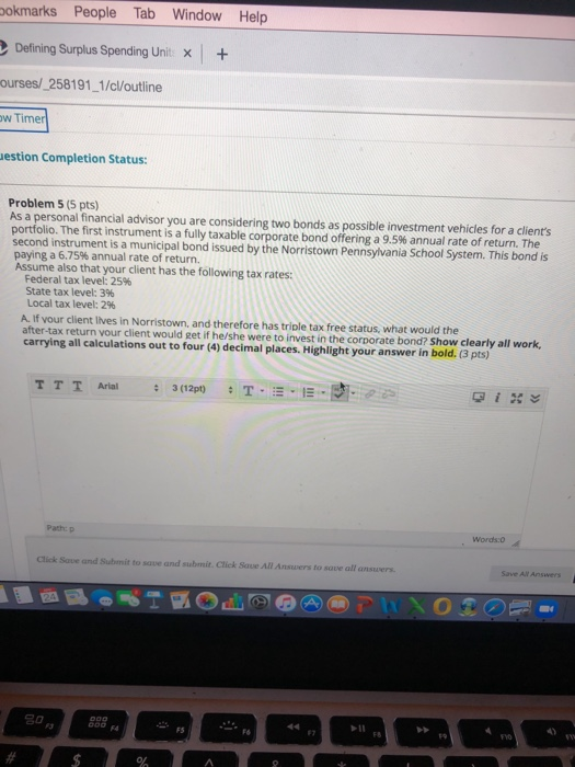 okmarks People Tab Window Help Defining Surplus Spending Unit x +