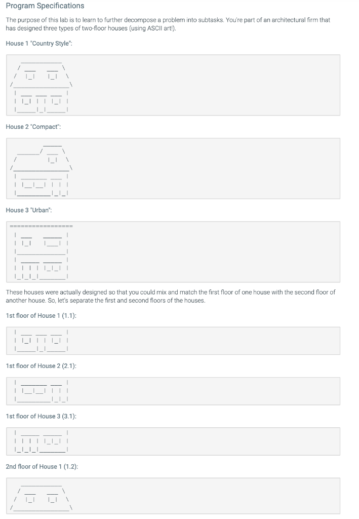 Stuck on this python program situation, please help! Program Specifications The purpose