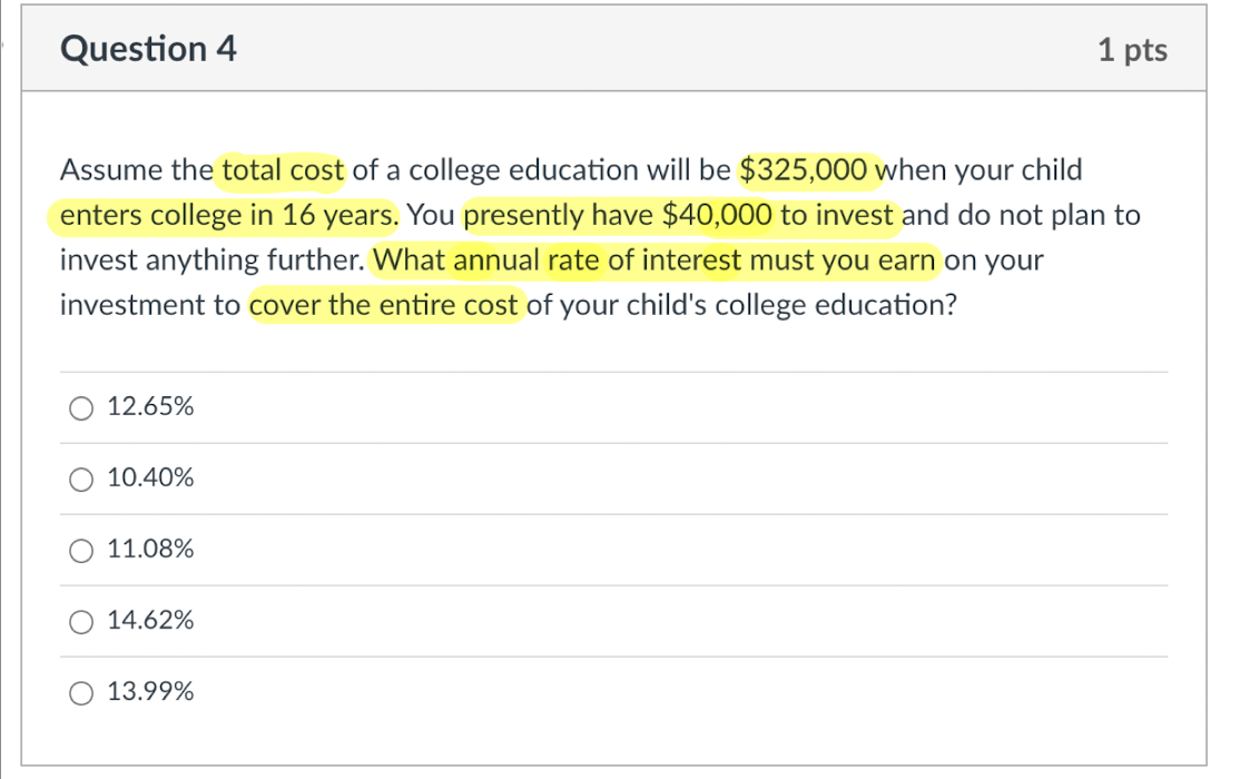 Please solve using formulas or BA II calculator steps. Assume the total