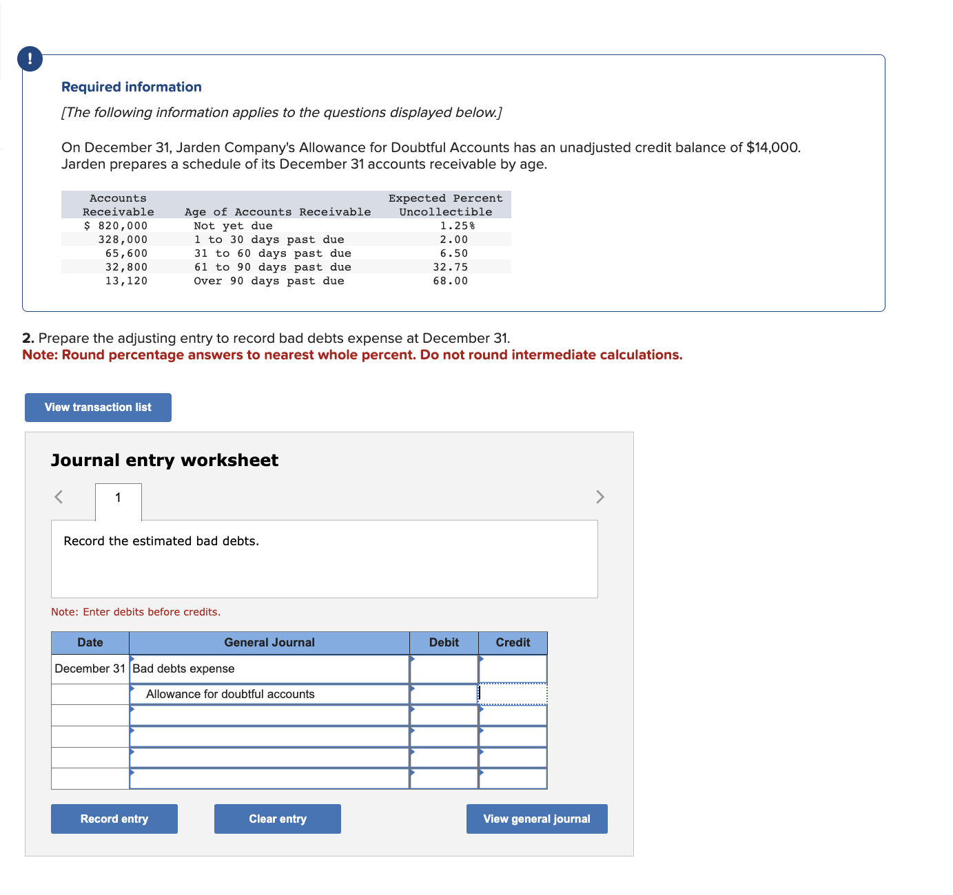 please find the bad debts expense and the allowance for doubtful accounts