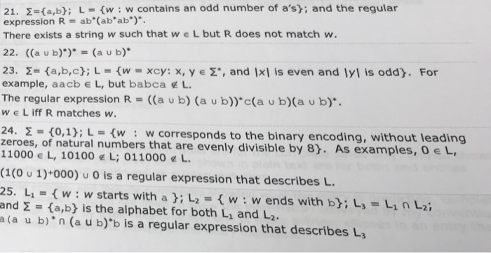  True or False Please circle final answer expression R = ab"(ab"ab")".