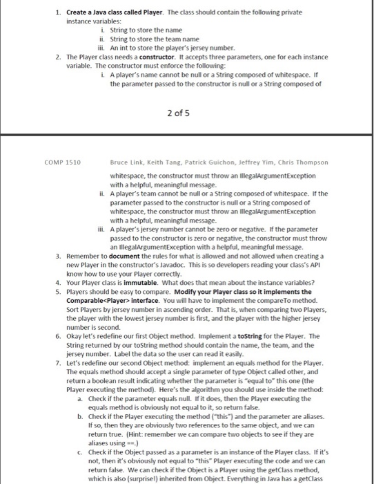  How to make this Java program, requirements are shown in pictures?