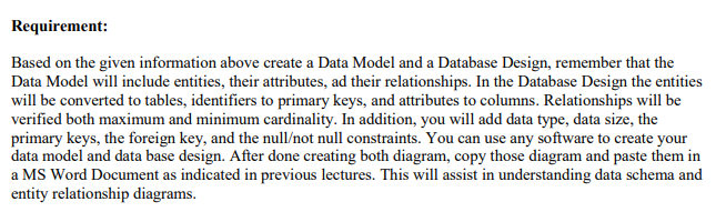 in understanding the relational database. Before we start the coding we need