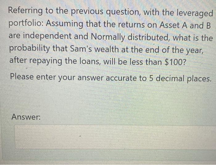 is 6% p.a. and he must repay the loan with interest at