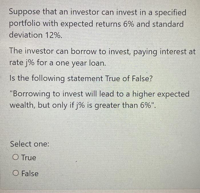 follows: $120 in Asset A and $280 in Asset B (Asset A