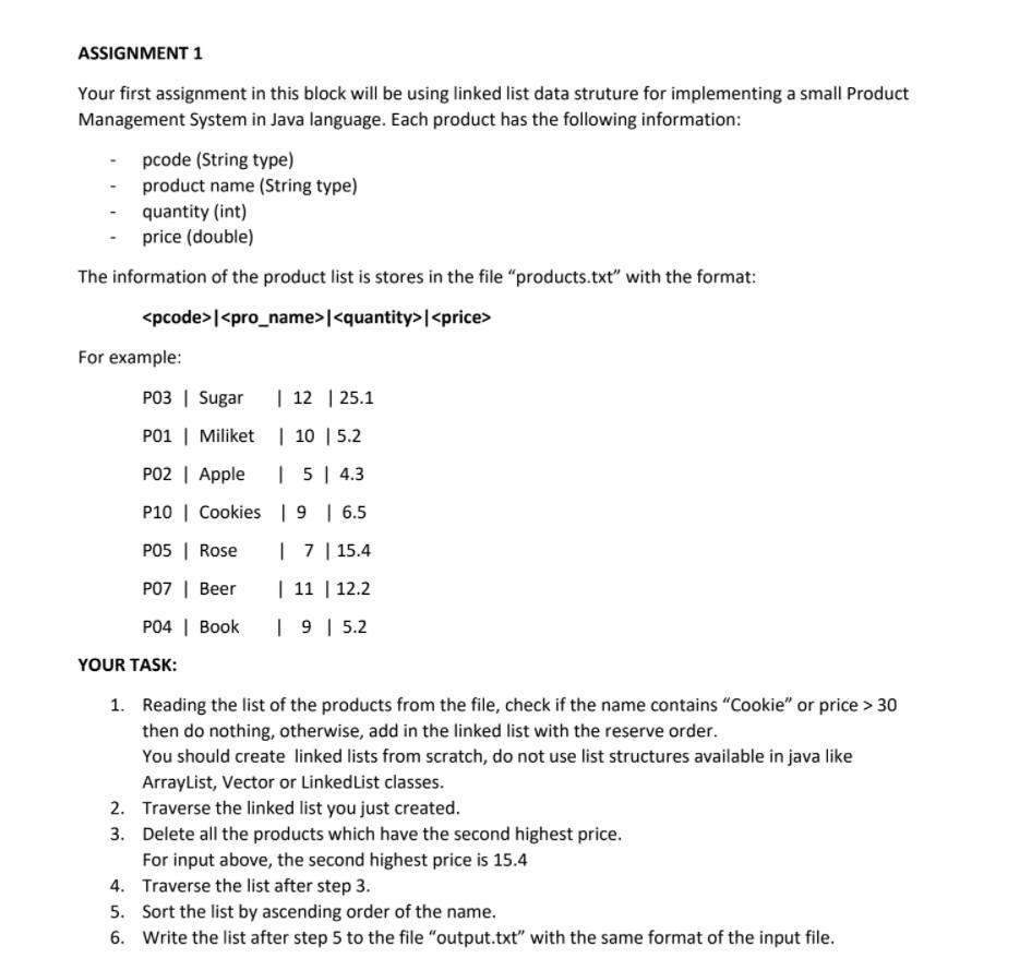  ASSIGNMENT 1 Your first assignment in this block will be using