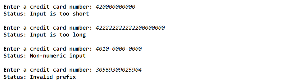 contains non-numeric characters */ public static final String ERR_NON_NUMERIC = "Non-numeric input";