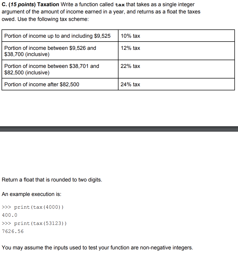 (15 points) Body Mass Index Write a Python function named BMI that