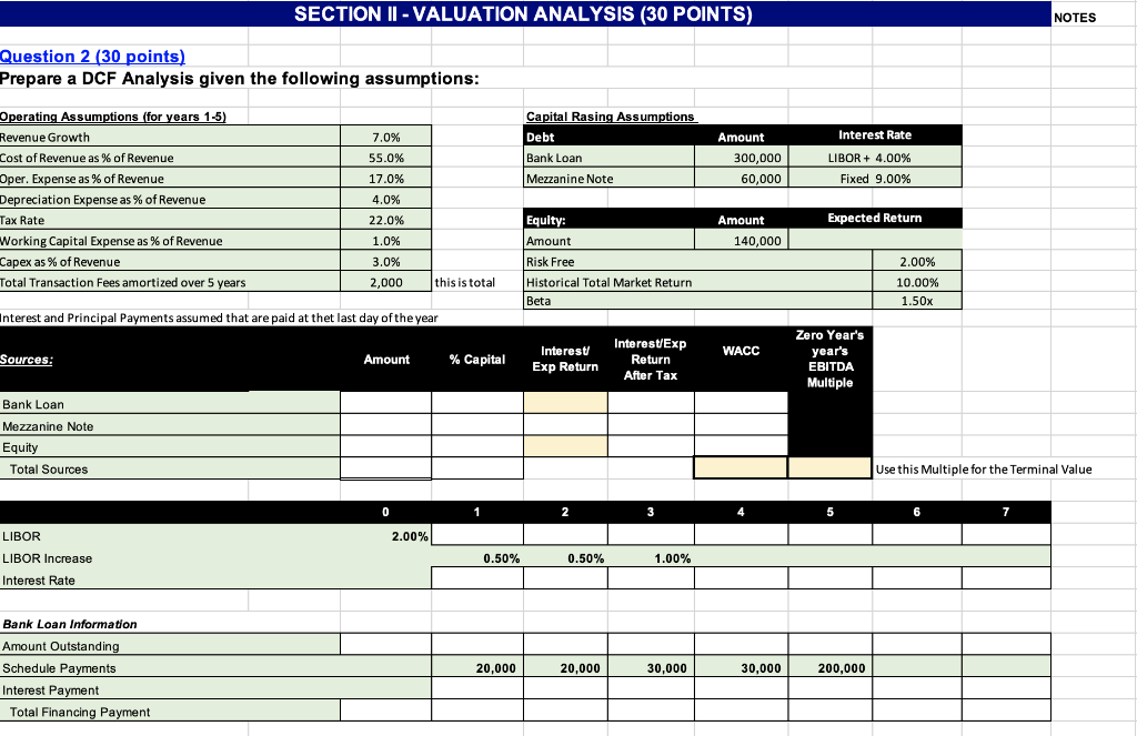 PLEASE ANSWER asap need all white and yellow boxes with excel formula