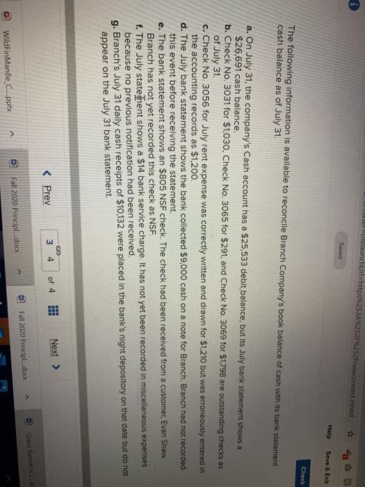  Uluwse launchurl=https%253A%252F%252Fnewconnectmhed i Saved Help Save & Exh Ched The following