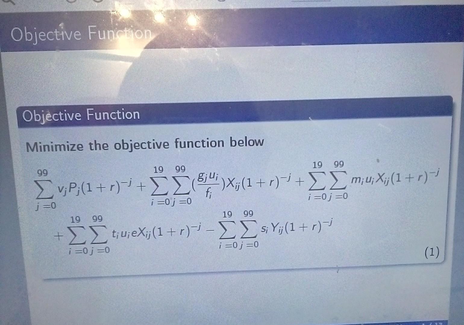 from pulp import LpMinimize, LpProblem, LpStatus, lpSum, LpVariable, LpInteger, GLPK import numpy