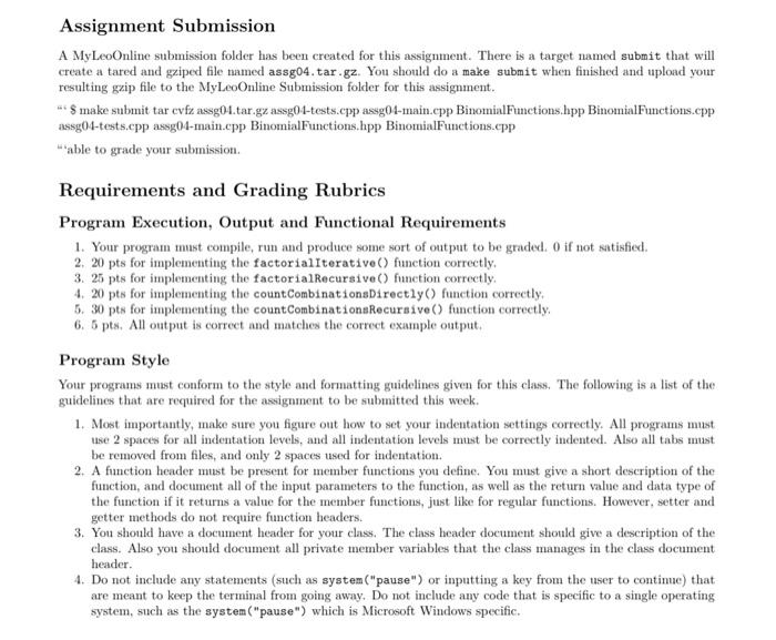 recursion. Description In this assignment you will write a recursive function to