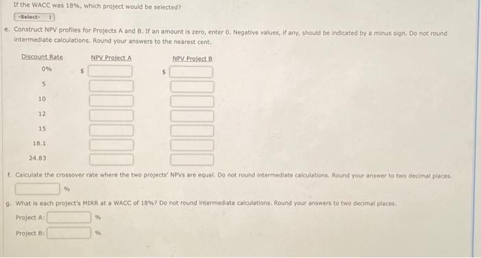 be indicated by a minus sign. Do not round intermediate calculations. Round