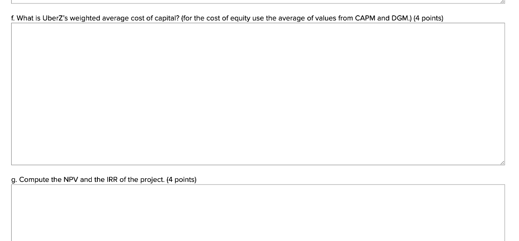 self-driving expansion project: Five year project, with an initial investment at the
