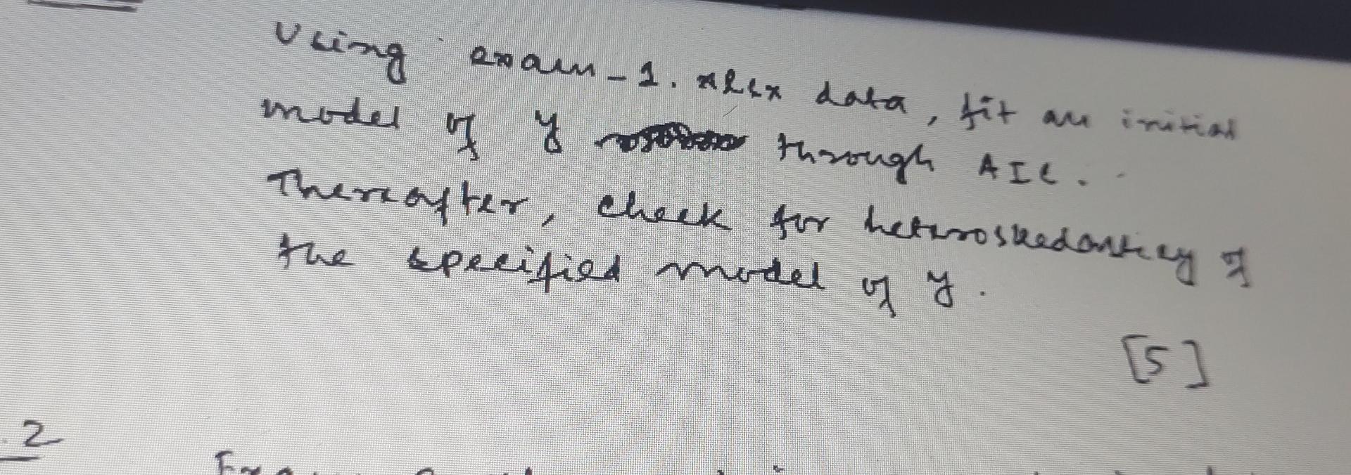 using R without using lm function...do it using R programming veing