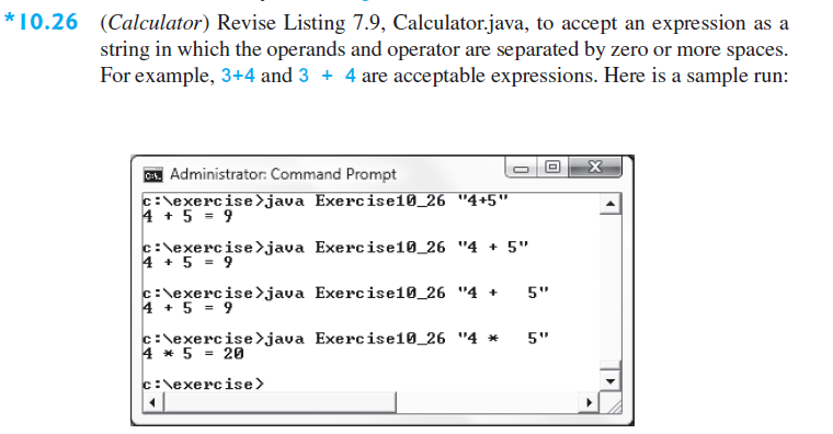  Revise the given program so that the user can use the