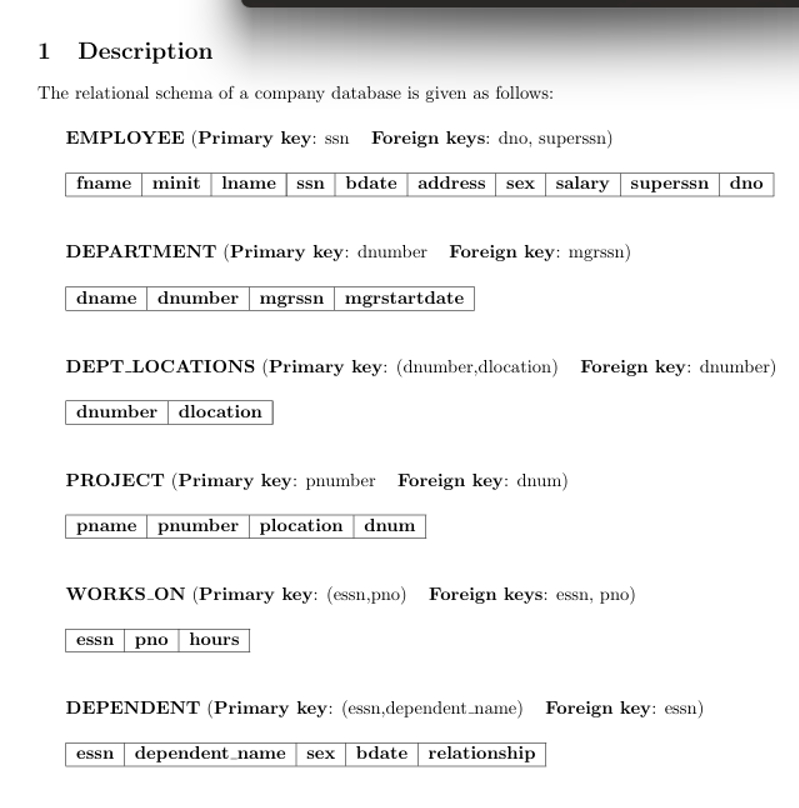  (3) Create a new le named lab1.insert.sql and in that le,