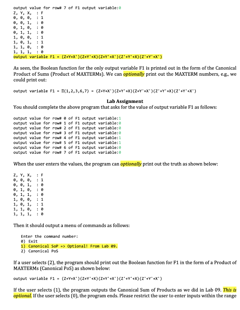the new series of labs about designing a logic circuit. Particularly, in