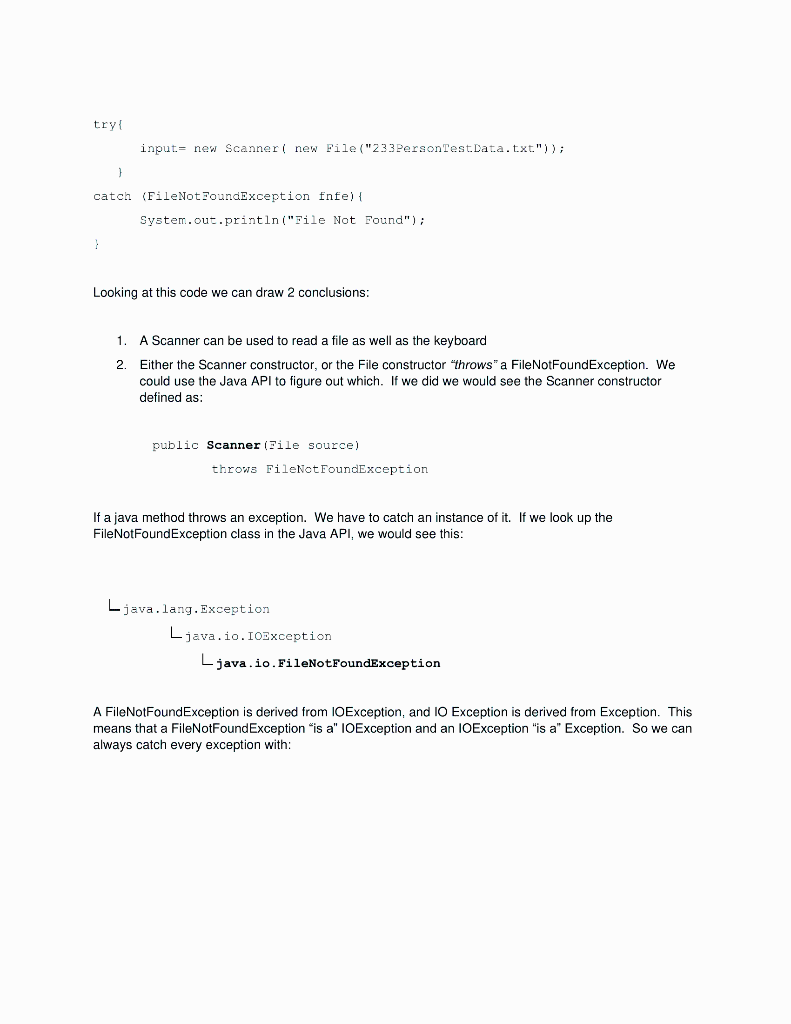 modify your previous lab (PersonProgram) so that it reads its data from