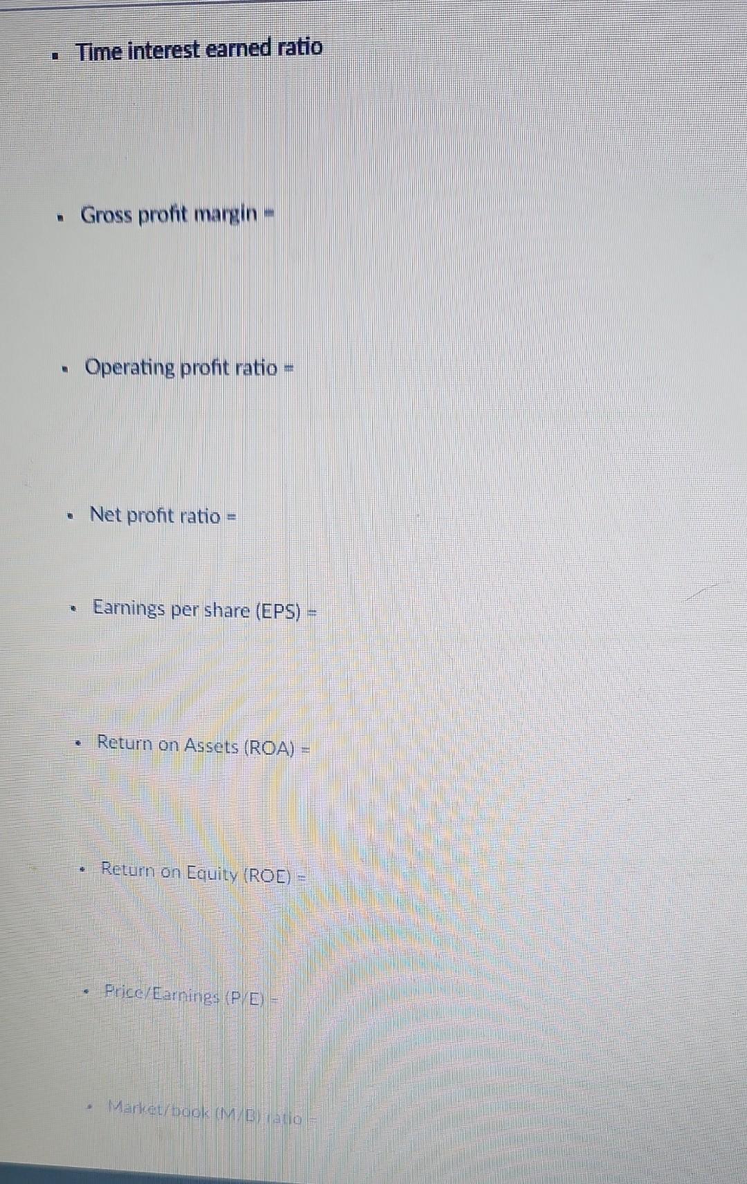 the answer and writing the unit of measurement for each ratio; time,