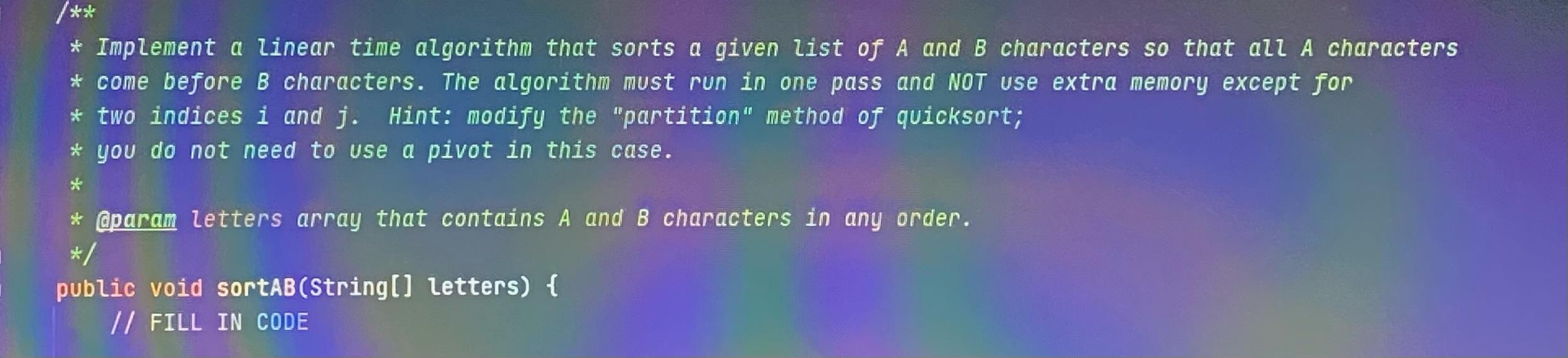  Given a main() that reads user IDs (until -1), complete the