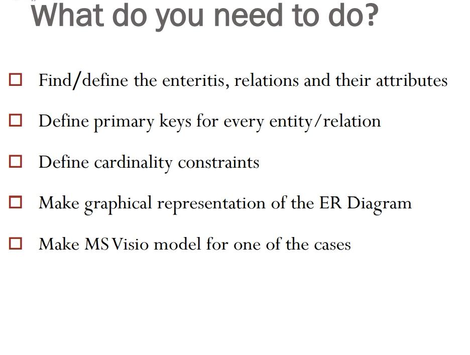 for following cases Ass. 1.1: Case 1. DVD - store: A Member