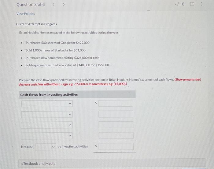 Please answer question 3, I will leave a like! Current Attempt in