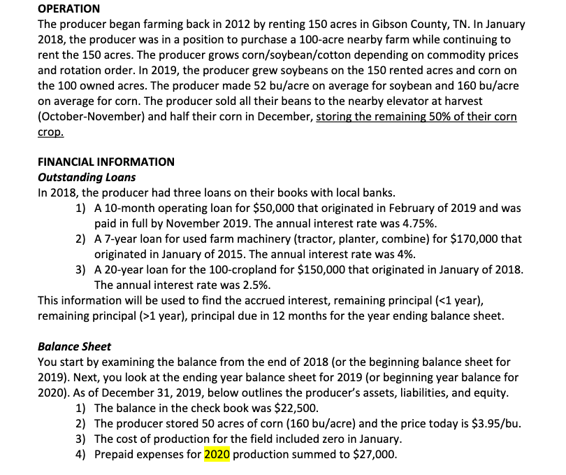 I would prefer #1. ANALYSIS Use the completed balance sheet and income