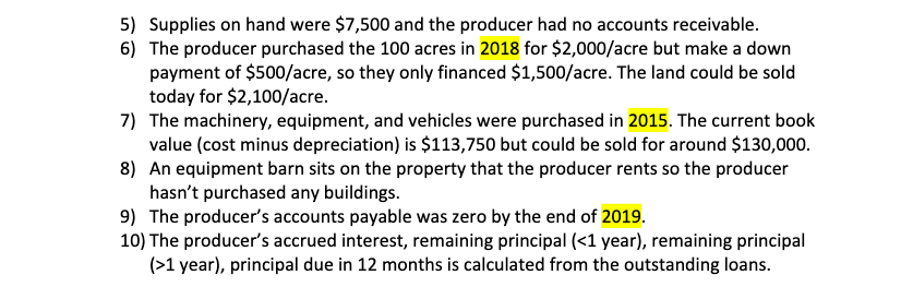 statement to answer the following questions. Answer the following questions by filling