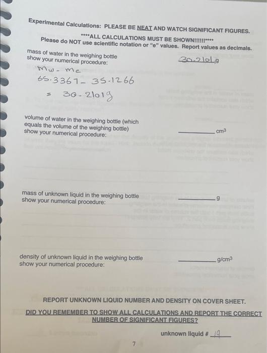 glass-stoppered weighing bottle 35.12669 mass of glass-stoppered weighing bottle filled with deionized