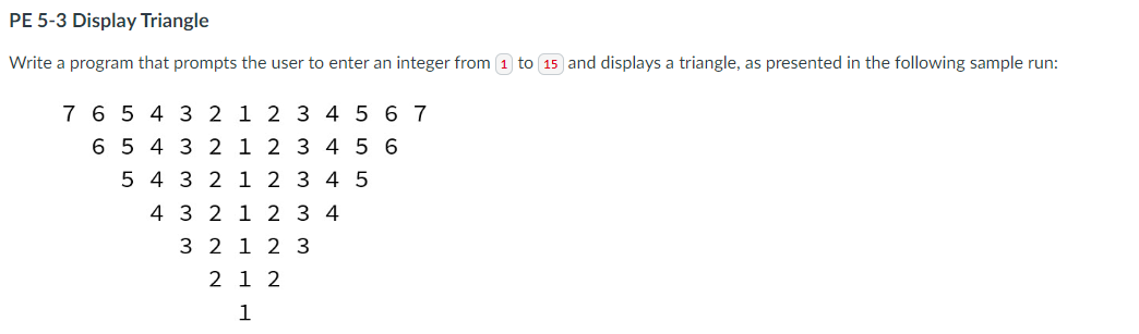 JAVA CODE: Write a program that prompts the user to enter an