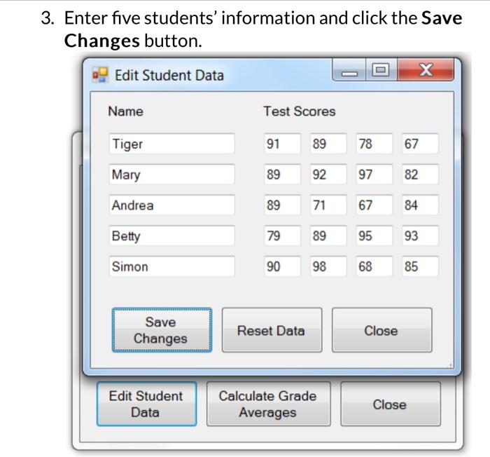 Form1: if a name row is empty, the entire row should be