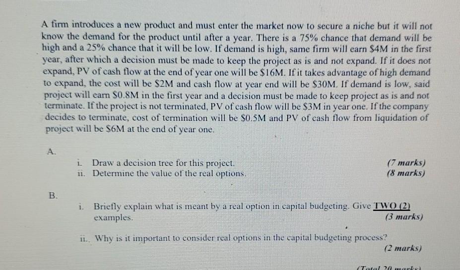 of various states of nature for securities A and B: State Boom