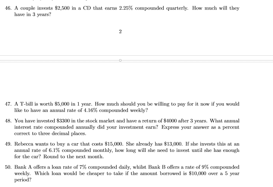please help answer all with working or explanation, will give thumbs