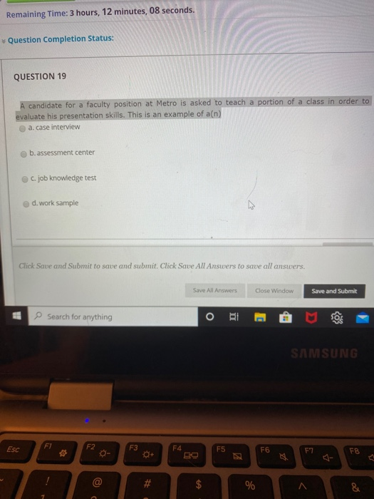 called a. critical incidents b.competencies c. job evaluation factors d.compensable factors Click