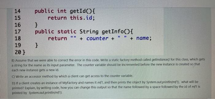 line do you see the error, and what causes the program to