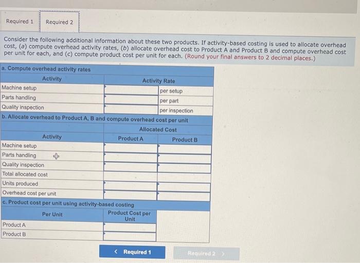 products of Vigano Manufacturing Activity Machine setup Parts handling Quality inspections Total