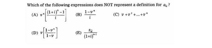  Financial Mathematics question, please use formulas and handwritten work rather than