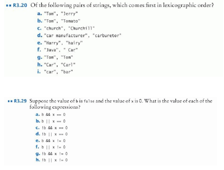 is: 2. String equality in Java is determined using the equalsO String
