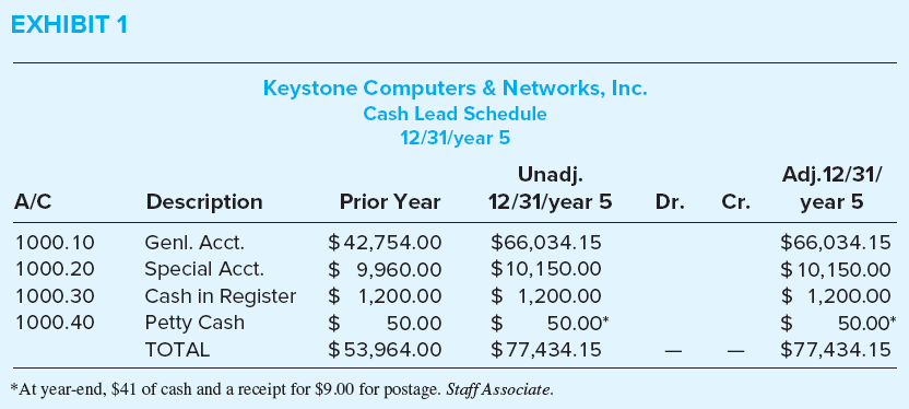 This simulation presents the Keystone Computers & Networks, Inc. (Keystone) Cash Work