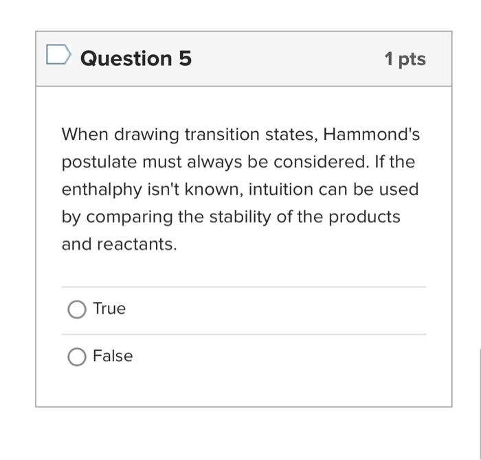 substrate steric hindrance nucleophile Question 2 1 pts Why do tertiary substrates